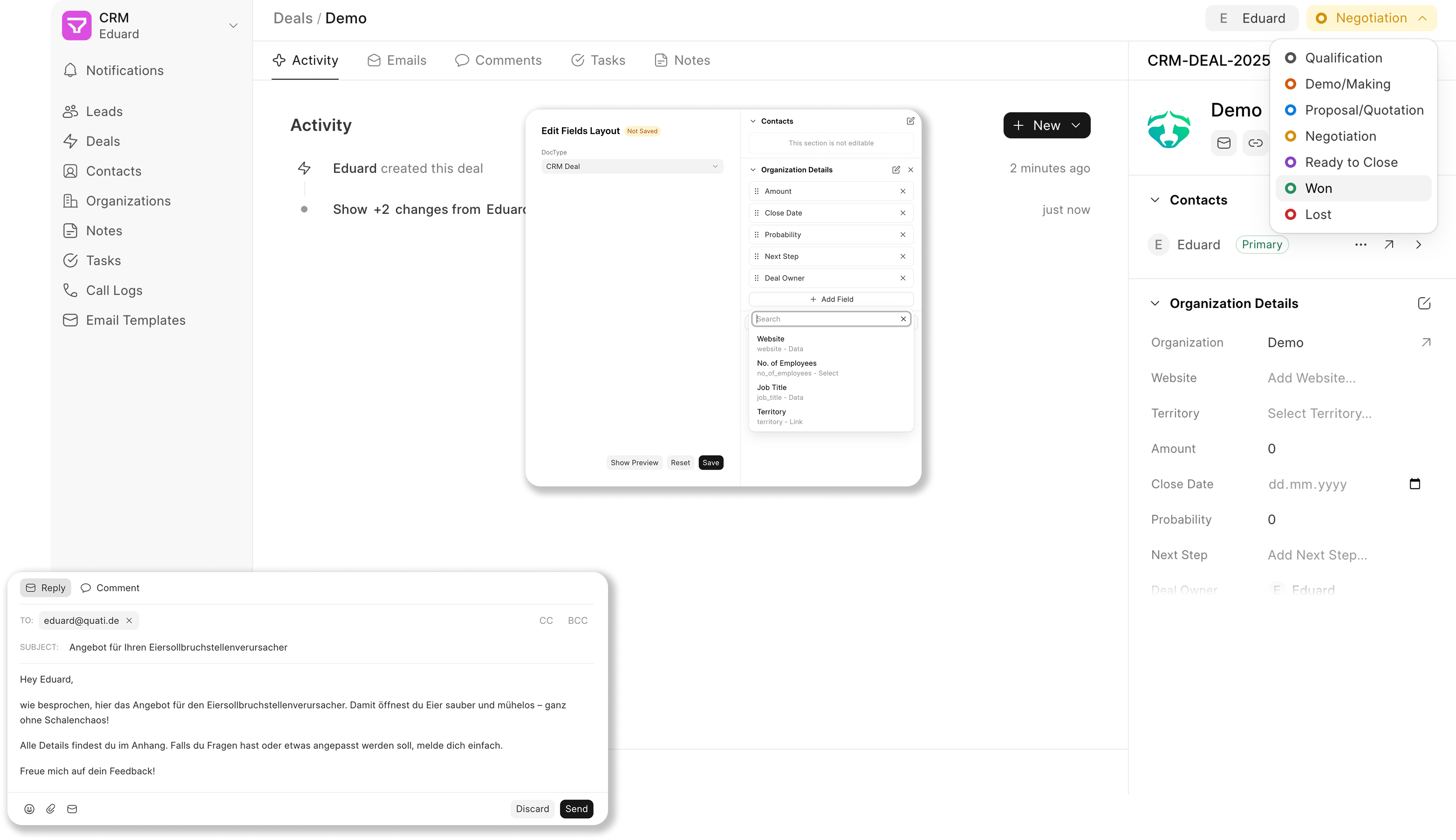CRM Deals